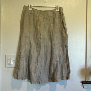 Linen skirt
